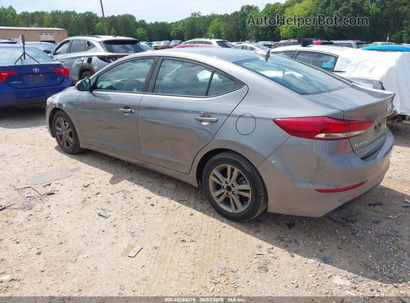 5NPD84LF4JH276560 2018 HYUNDAI ELANTRA Gray Задня ліва чверть