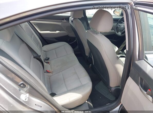 5NPD84LF4JH276560 2018 HYUNDAI ELANTRA Gray Вид наклейки з VIN-кодом