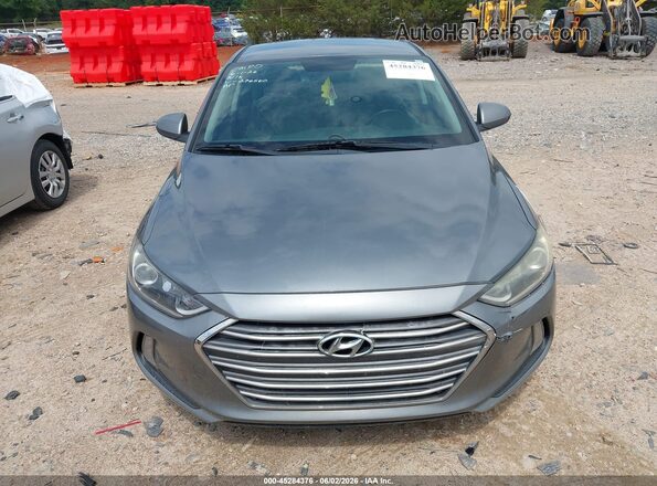 5NPD84LF4JH276560 2018 HYUNDAI ELANTRA Gray Вид панелі приладів