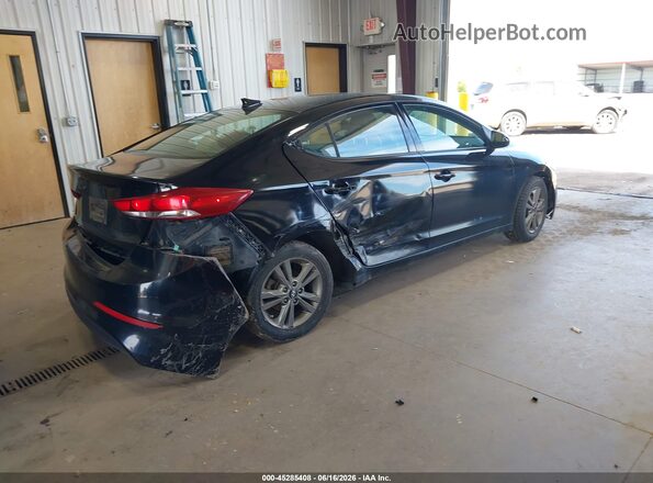 5NPD84LF4JH294024 2018 HYUNDAI ELANTRA Black Trasero derecho
