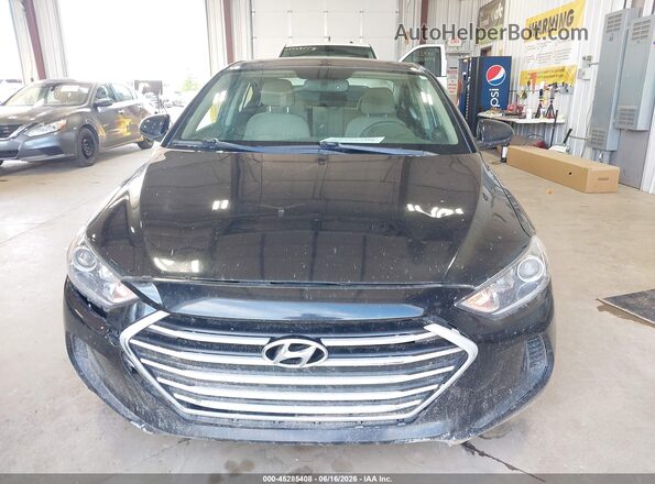 5NPD84LF4JH294024 2018 HYUNDAI ELANTRA Black Vista del cuadro de instrumentos