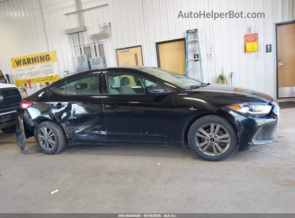 5NPD84LF4JH294024 2018 HYUNDAI ELANTRA Black Vista interior trasera