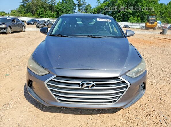 5NPD84LF4JH297456 2018 HYUNDAI ELANTRA Gray წინა ხედი