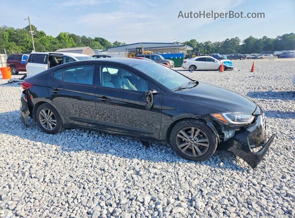 5NPD84LF4JH311551 2018 HYUNDAI ELANTRA Black Առջևի աջ