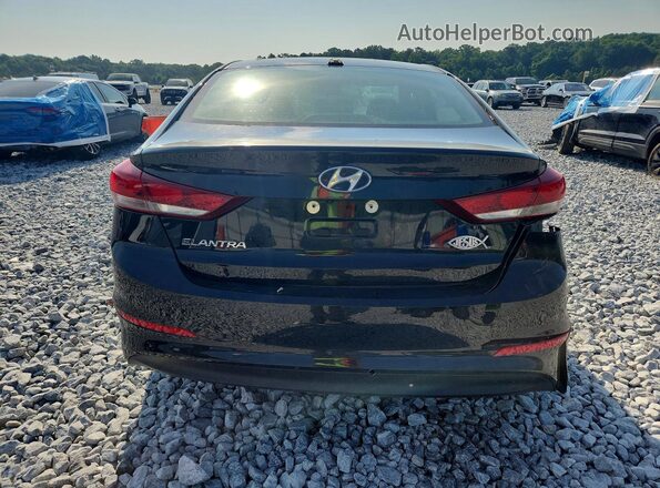 5NPD84LF4JH311551 2018 HYUNDAI ELANTRA Black Հետևի տեսք