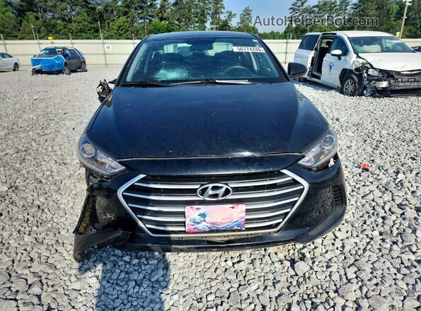 5NPD84LF4JH311551 2018 HYUNDAI ELANTRA Black Դիմացի տեսք