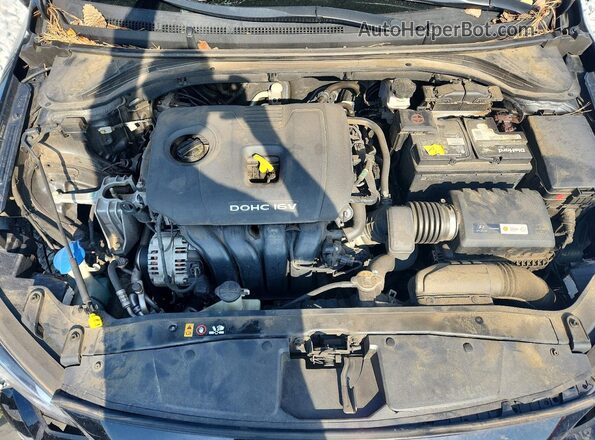 5NPD84LF4JH311551 2018 HYUNDAI ELANTRA Black Սալոնի հետևի տեսք