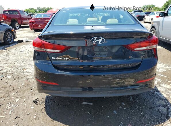 5NPD84LF4JH312439 2018 HYUNDAI ELANTRA Black Вид ззаду