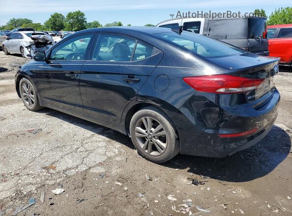 5NPD84LF4JH312439 2018 HYUNDAI ELANTRA Black Задня ліва чверть