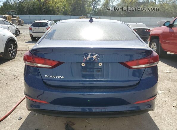 5NPD84LF4JH318984 2018 HYUNDAI ELANTRA Blue 