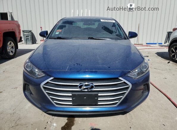 5NPD84LF4JH318984 2018 HYUNDAI ELANTRA Blue 