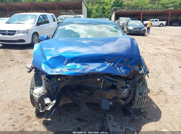 5NPD84LF4JH327992 2018 HYUNDAI ELANTRA Blue Вид спереду