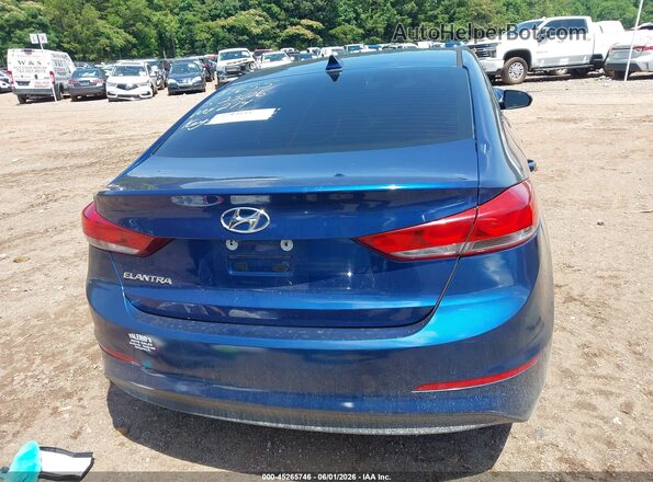 5NPD84LF4JH327992 2018 HYUNDAI ELANTRA Blue 