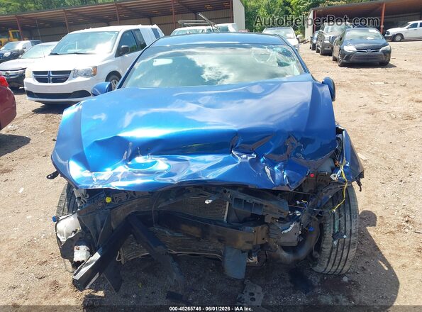 5NPD84LF4JH327992 2018 HYUNDAI ELANTRA Blue Вид щитка приладів