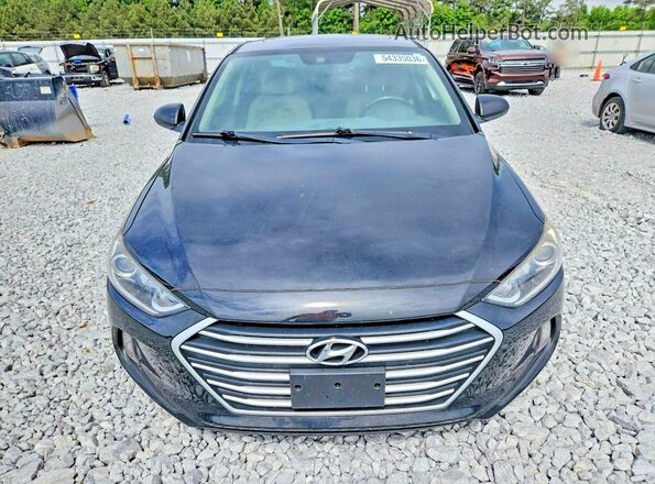 5NPD84LF4JH345361 2018 HYUNDAI ELANTRA Black Դիմացի տեսք