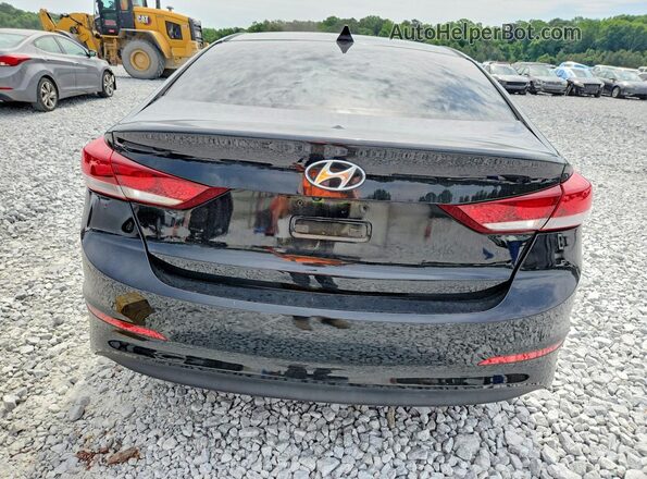 5NPD84LF4JH345361 2018 HYUNDAI ELANTRA Black Հետևի տեսք