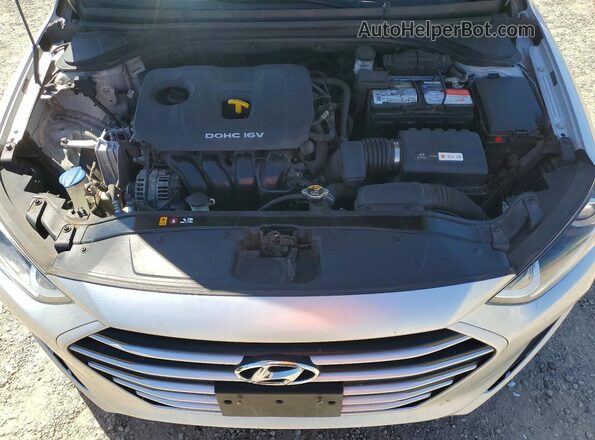5NPD84LF4JH347109 2018 HYUNDAI ELANTRA Silver 
