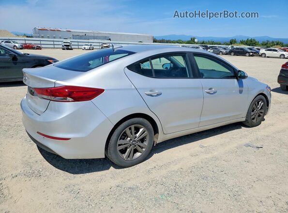 5NPD84LF4JH347109 2018 HYUNDAI ELANTRA Silver 