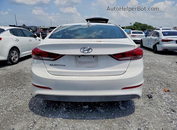 5NPD84LF4JH357168 2018 HYUNDAI ELANTRA White 