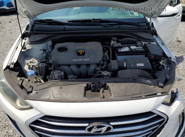 5NPD84LF4JH357168 2018 HYUNDAI ELANTRA White 