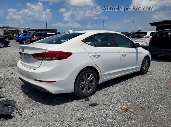 5NPD84LF4JH357168 2018 HYUNDAI ELANTRA White 