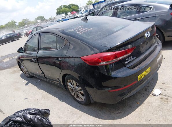 5NPD84LF4JH361074 2018 HYUNDAI ELANTRA Black Հետևի ձախ