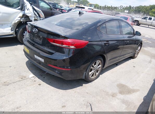 5NPD84LF4JH361074 2018 HYUNDAI ELANTRA Black Հետևի աջ