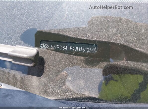 5NPD84LF4JH361074 2018 HYUNDAI ELANTRA Black Շարժիչի բաժամունքի տեսք