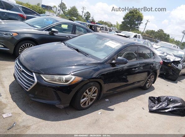 5NPD84LF4JH361074 2018 HYUNDAI ELANTRA Black Սալոնի հետևի տեսք