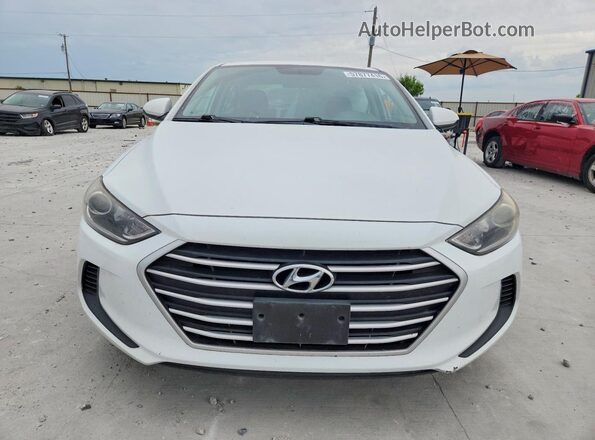 5NPD84LF4JH364086 2018 HYUNDAI ELANTRA White წინა ხედი