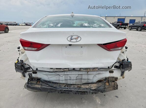 5NPD84LF4JH364086 2018 HYUNDAI ELANTRA White უკანა ხედი