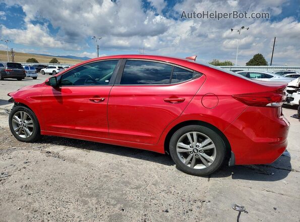 5NPD84LF4JH371328 2018 HYUNDAI ELANTRA Red 
