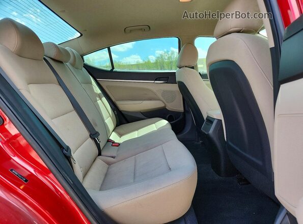5NPD84LF4JH371328 2018 HYUNDAI ELANTRA Red 