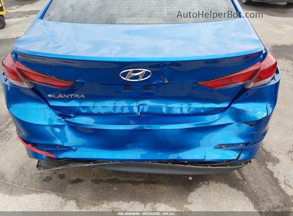 5NPD84LF4JH382023 2018 HYUNDAI ELANTRA Blue Vista frontal