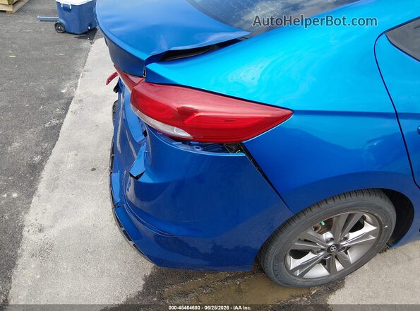 5NPD84LF4JH382023 2018 HYUNDAI ELANTRA Blue 