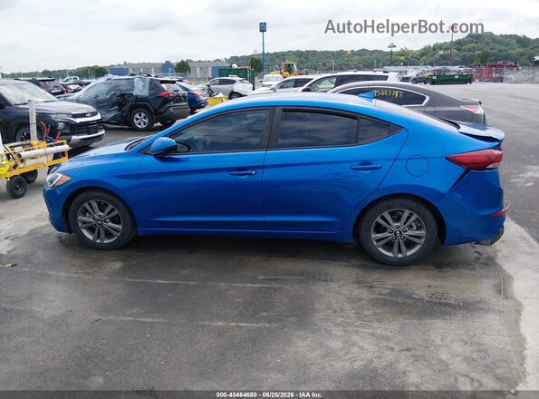 5NPD84LF4JH382023 2018 HYUNDAI ELANTRA Blue Vista interior de 360 grados