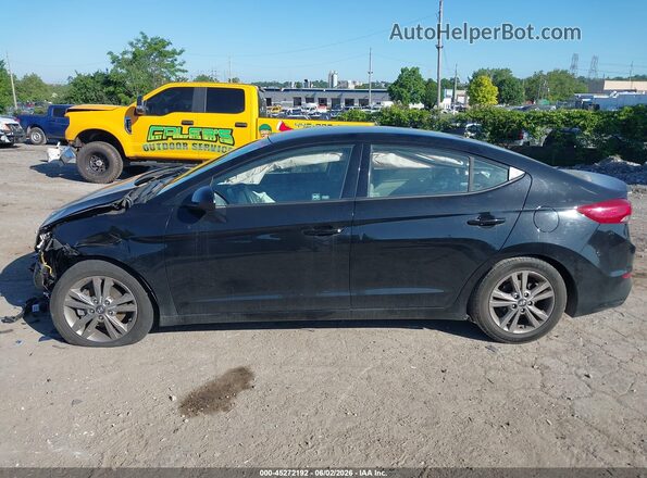 5NPD84LF4JH390347 2018 HYUNDAI ELANTRA Black Vista interior de 360 grados