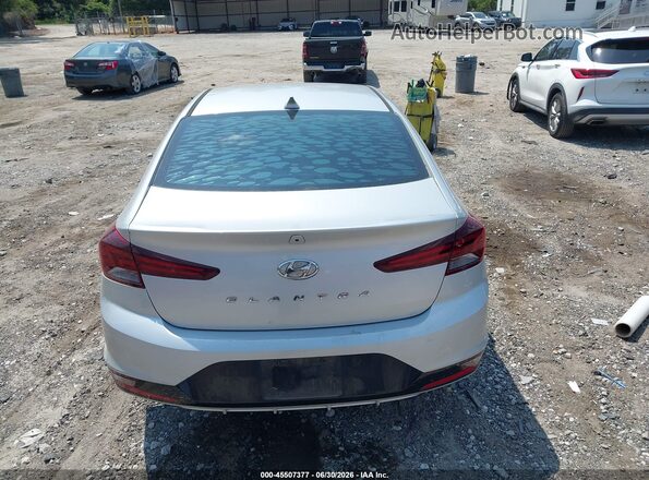 5NPD84LF4KH416916 2019 HYUNDAI ELANTRA Silver 