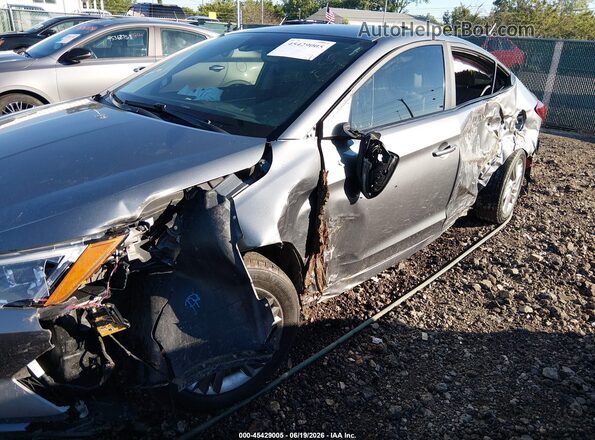 5NPD84LF4KH417080 2019 HYUNDAI ELANTRA Gray Widok z przodu