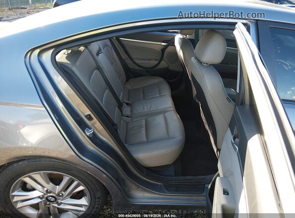 5NPD84LF4KH417080 2019 HYUNDAI ELANTRA Gray Widok naklejki z numerem VIN