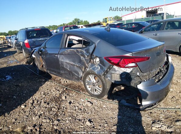 5NPD84LF4KH417080 2019 HYUNDAI ELANTRA Gray Tył lewy