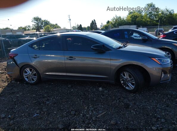 5NPD84LF4KH417080 2019 HYUNDAI ELANTRA Gray Widok wnętrza 360 stopni