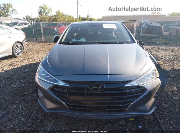 5NPD84LF4KH417080 2019 HYUNDAI ELANTRA Gray Widok wnętrza z tyłu