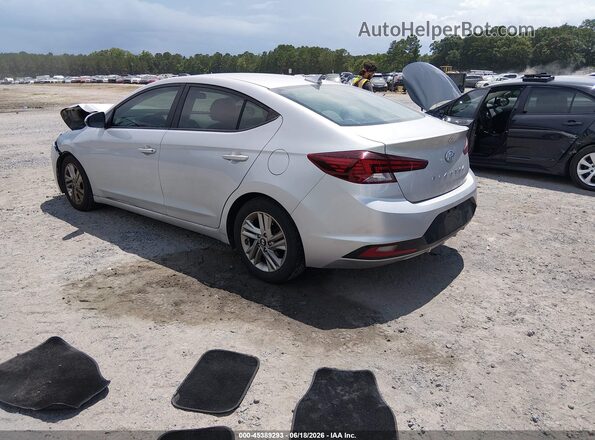 5NPD84LF4KH425132 2019 HYUNDAI ELANTRA Silver უკანა მარცხენა