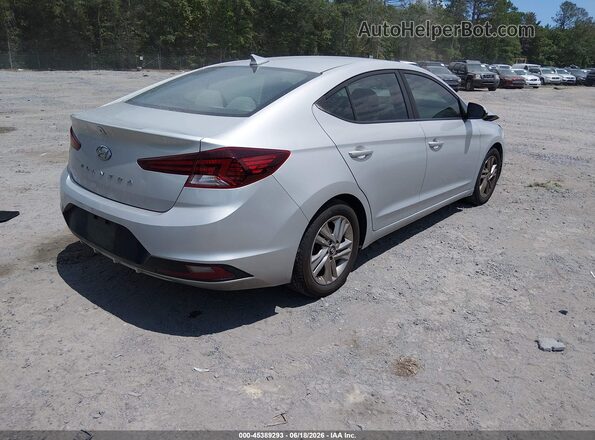 5NPD84LF4KH425132 2019 HYUNDAI ELANTRA Silver უკანა მარჯვენა