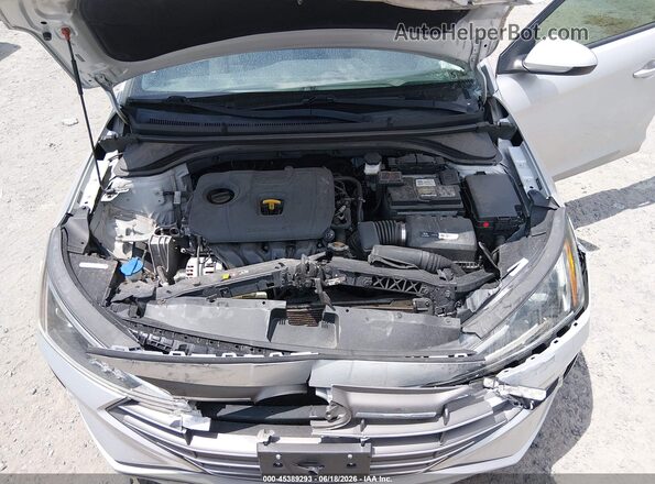 5NPD84LF4KH425132 2019 HYUNDAI ELANTRA Silver უკანა ხედი