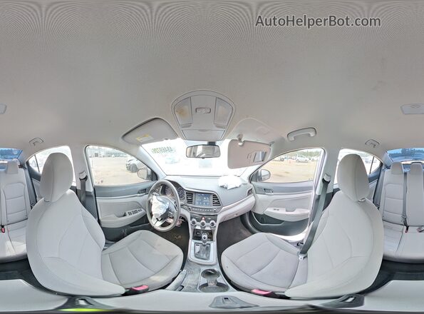 5NPD84LF4KH431383 2019 HYUNDAI ELANTRA Серебряный Вид наклейки с VIN-кодом