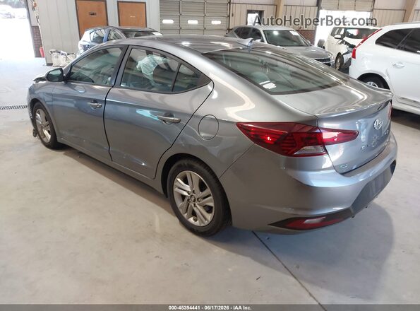 5NPD84LF4KH432016 2019 HYUNDAI ELANTRA Gray Trasero izquierdo