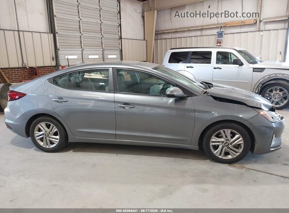 5NPD84LF4KH432016 2019 HYUNDAI ELANTRA Gray Vista interior trasera