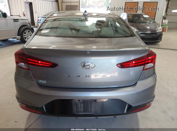 5NPD84LF4KH432016 2019 HYUNDAI ELANTRA Gray 
